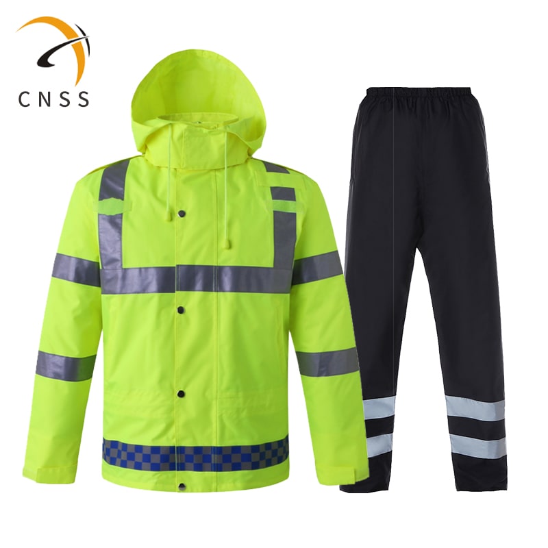 cnss交通必一（中国）棉衣加厚荧光黄必一（中国）条服装