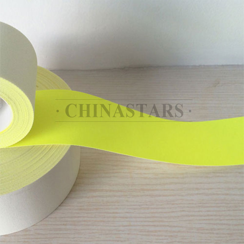 荧光黄全棉阻燃必一（中国）布
