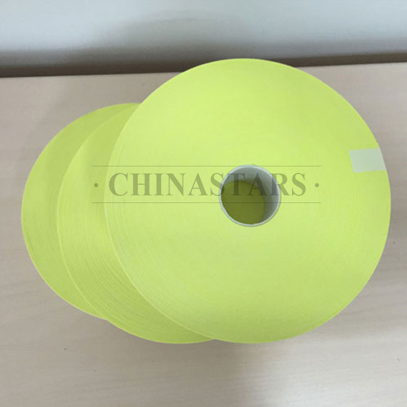 荧光黄全棉阻燃必一（中国）布